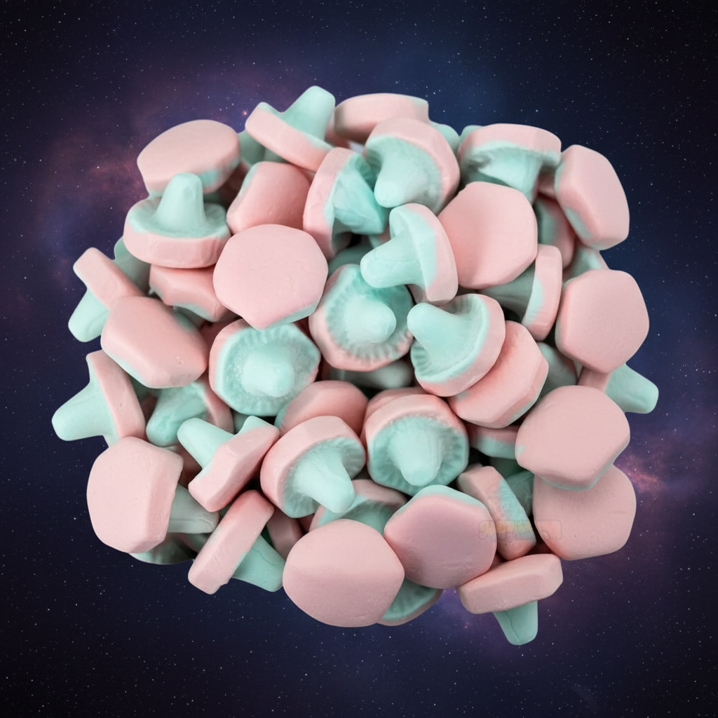 Fizzy Mushroom Bubblegum Flavored