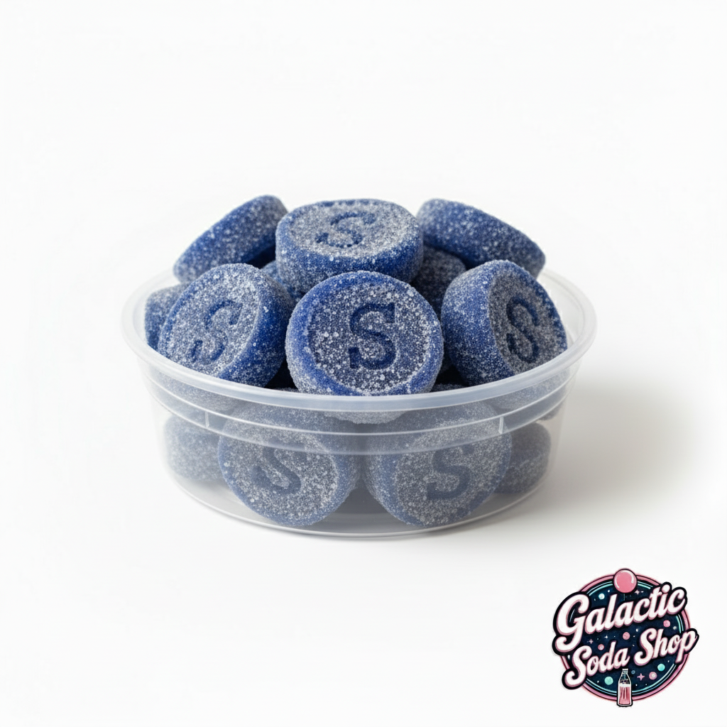 Small S-Märke Sour Blue Raspberry