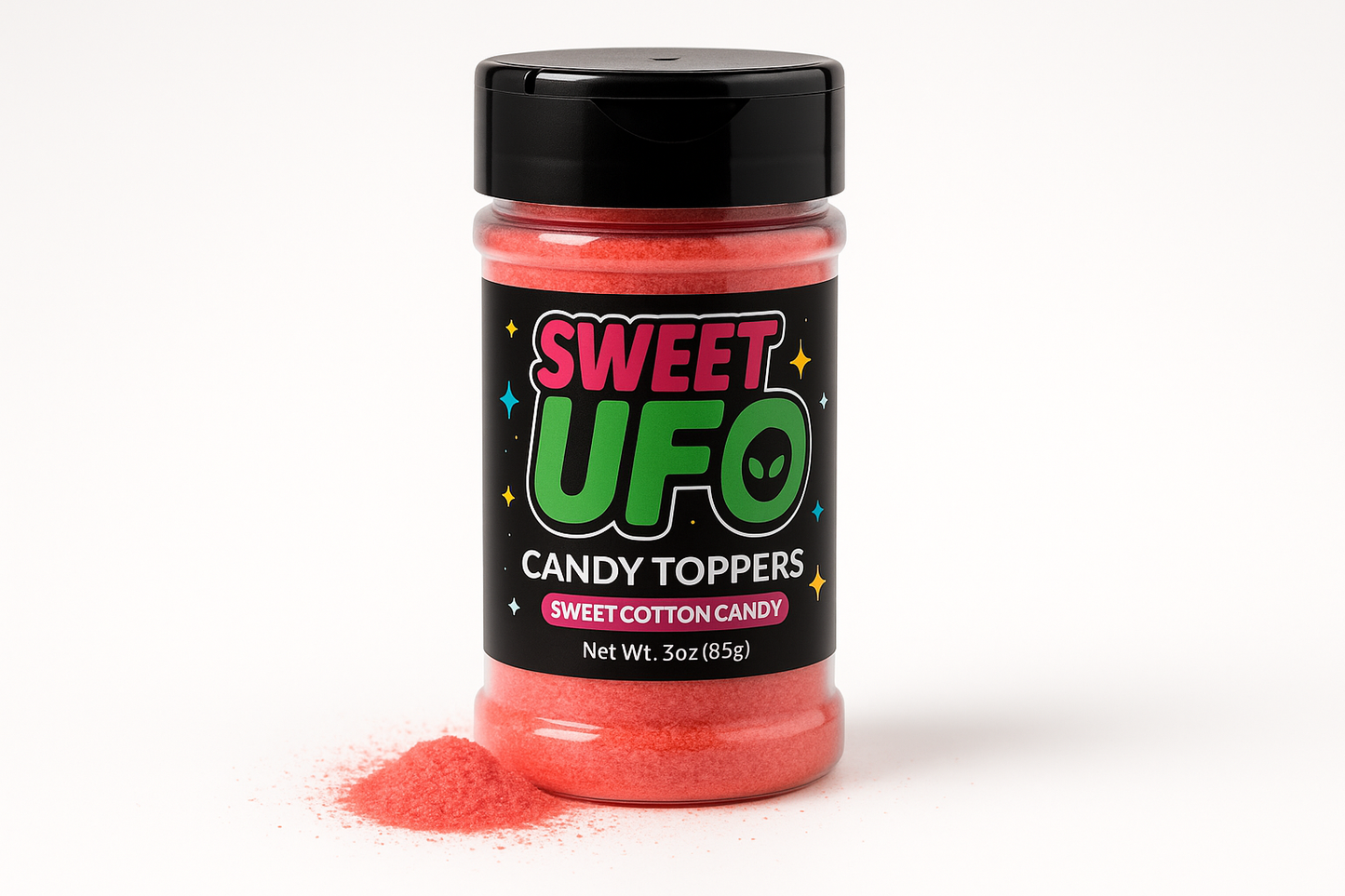 Sweet UFO Sweet Cotton Candy with Label